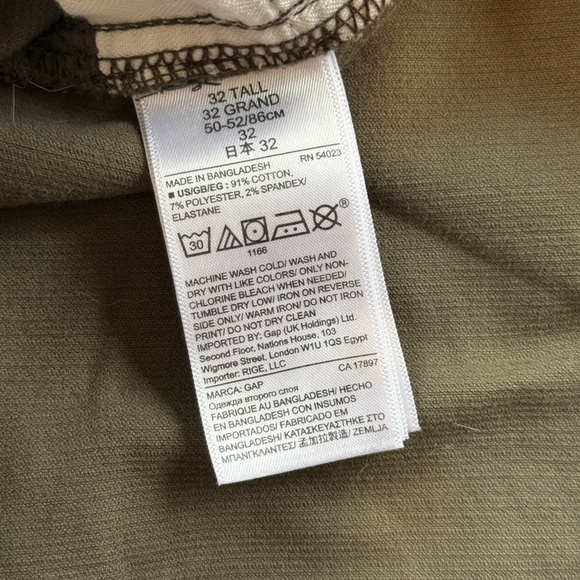 GAP mid rise perfect boot cord 32T (tall) - Picture 9 of 11